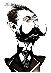 Alexander Skryabin - Karikatur